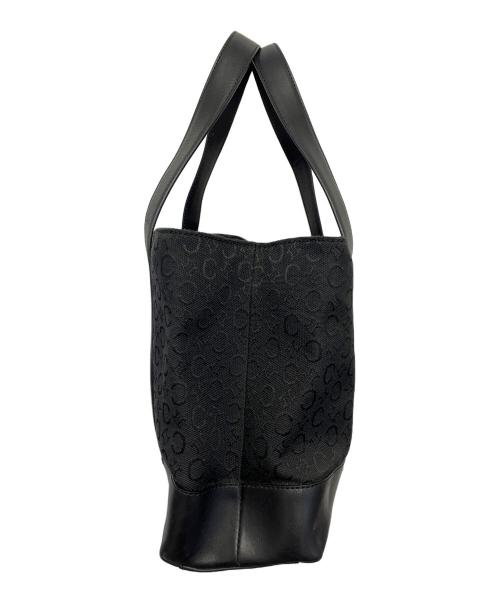 CELINE（セリーヌ）CELINE (セリーヌ) Cマカダム　トートバッグ ブラックの古着・服飾アイテム