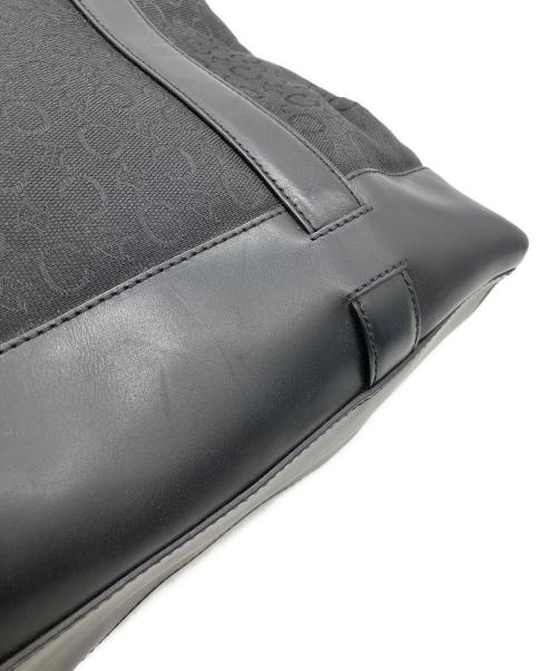 CELINE（セリーヌ）CELINE (セリーヌ) Cマカダム　トートバッグ ブラックの古着・服飾アイテム