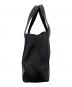 CELINE (セリーヌ) Cマカダム　トートバッグ ブラック：15000円