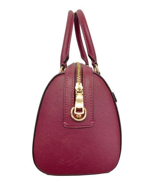 COACH（コーチ）COACH (コーチ) ハンドバッグ レッドの古着・服飾アイテム