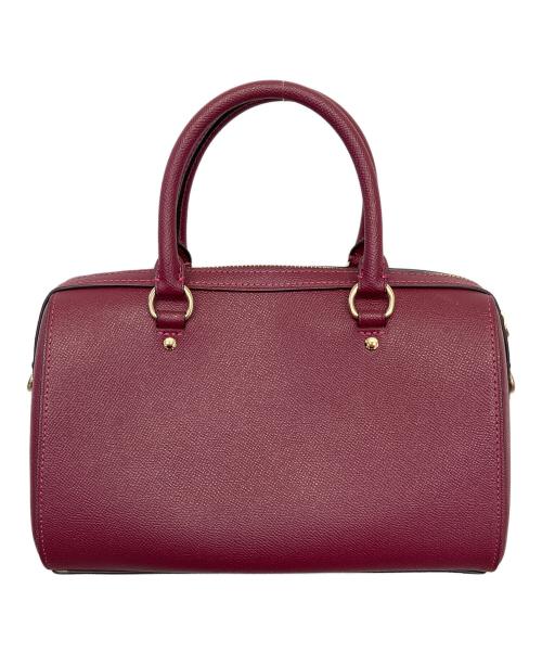 COACH（コーチ）COACH (コーチ) ハンドバッグ レッドの古着・服飾アイテム