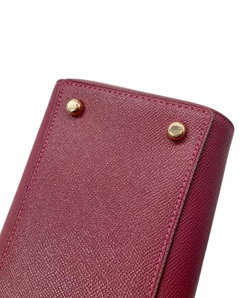 COACH（コーチ）COACH (コーチ) ハンドバッグ レッドの古着・服飾アイテム