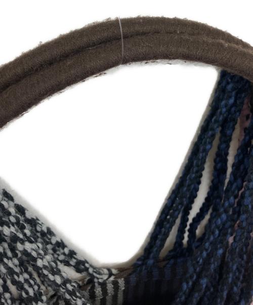 MARNI（マルニ）MARNI (マルニ) ハンモックバック ピンク×ブラウンの古着・服飾アイテム