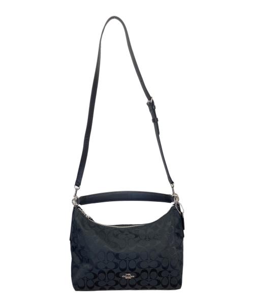 COACH（コーチ）COACH (コーチ) シグネチャー 2wayワンショルダーバッグ ブラックの古着・服飾アイテム