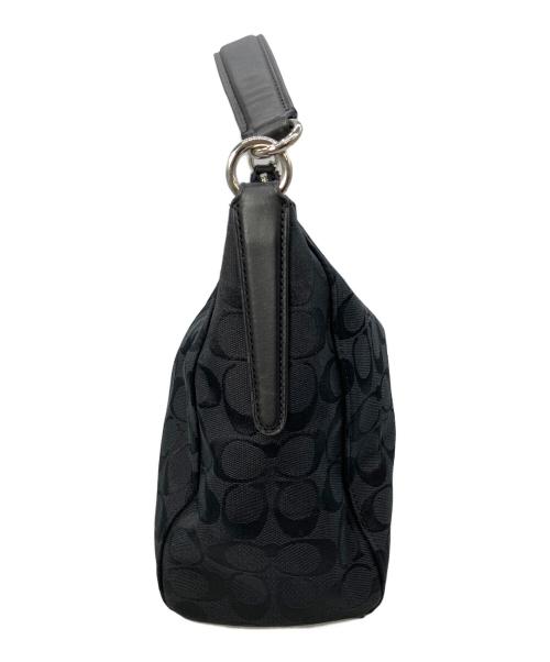 COACH（コーチ）COACH (コーチ) シグネチャー 2wayワンショルダーバッグ ブラックの古着・服飾アイテム
