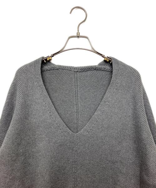 DEUXIEME CLASSE（ドゥーズィエム クラス）DEUXIEME CLASSE (ドゥーズィエム クラス) 厚手ニット グレー サイズ:FREE 未使用品の古着・服飾アイテム