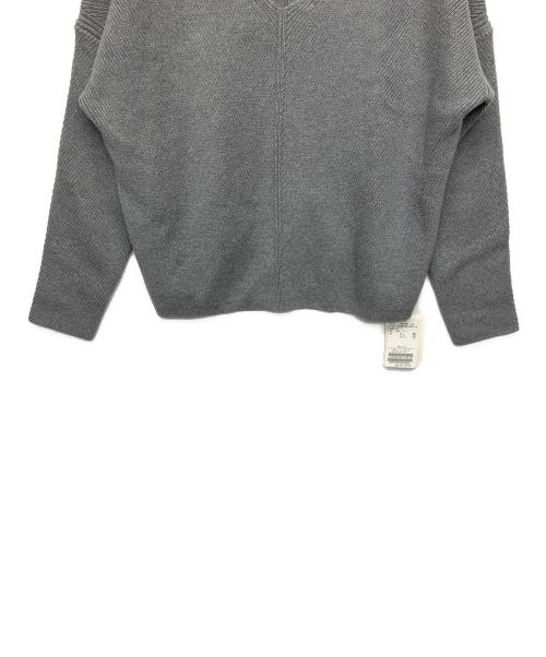 DEUXIEME CLASSE（ドゥーズィエム クラス）DEUXIEME CLASSE (ドゥーズィエム クラス) 厚手ニット グレー サイズ:FREE 未使用品の古着・服飾アイテム