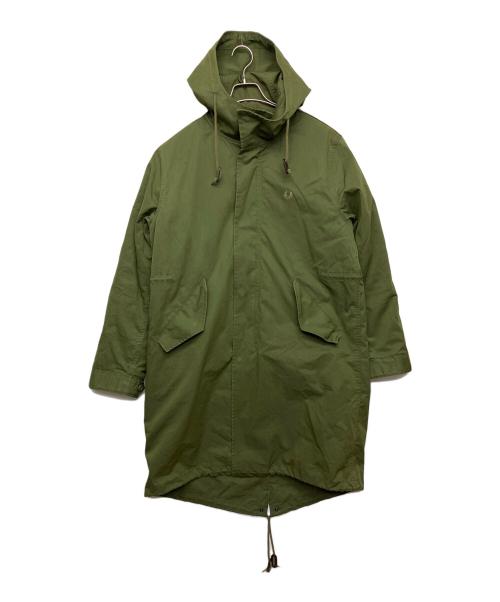 FRED PERRY（フレッドペリー）FRED PERRY (フレッドペリー) モッズコート ファー欠品 グリーン サイズ:L　の古着・服飾アイテム