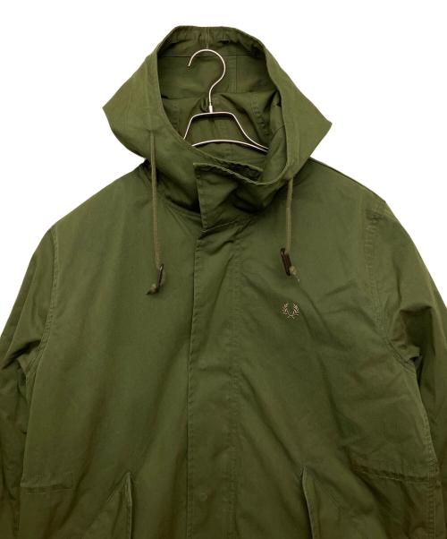 FRED PERRY（フレッドペリー）FRED PERRY (フレッドペリー) モッズコート ファー欠品 グリーン サイズ:L　の古着・服飾アイテム