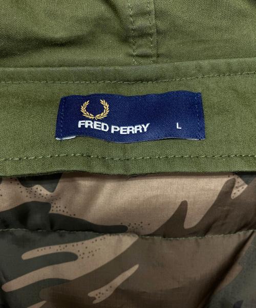 FRED PERRY（フレッドペリー）FRED PERRY (フレッドペリー) モッズコート ファー欠品 グリーン サイズ:L　の古着・服飾アイテム