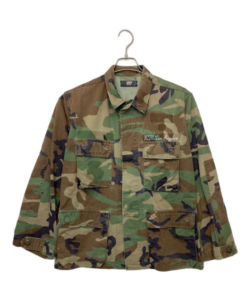 htc（エイチティーシー）htc (エイチティーシー) ミリタリージャケット グリーン サイズ:1の古着・服飾アイテム