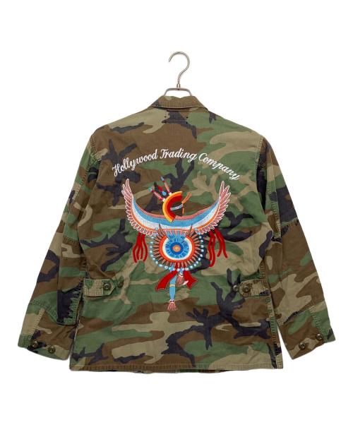 htc（エイチティーシー）htc (エイチティーシー) ミリタリージャケット グリーン サイズ:1の古着・服飾アイテム