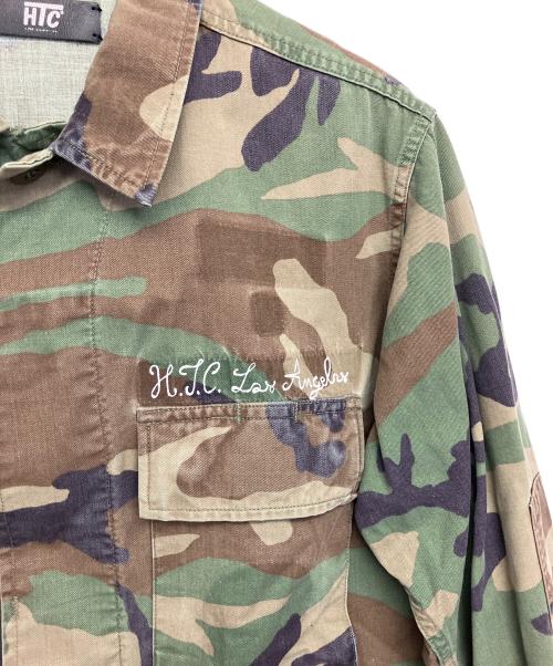 htc（エイチティーシー）htc (エイチティーシー) ミリタリージャケット グリーン サイズ:1の古着・服飾アイテム