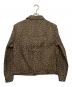 中古・古着 FENDI (フェンディ) レオパード柄ジャケット ブラウン サイズ:36：22000円