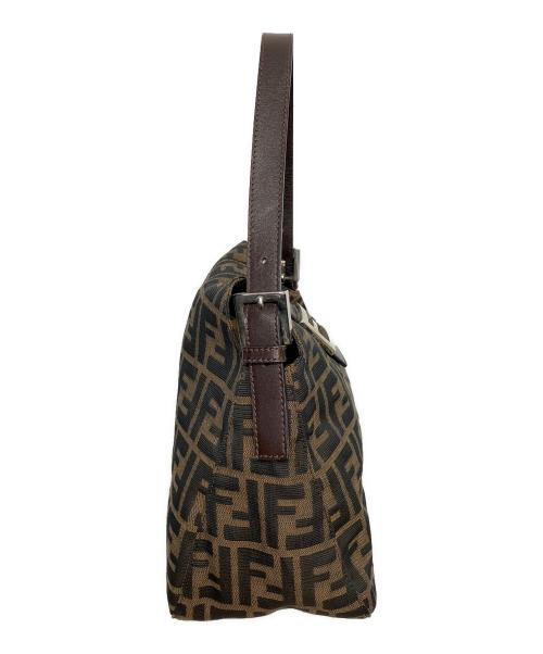 FENDI（フェンディ）FENDI (フェンディ) ズッカ マンマバケットバッグ ブラウンの古着・服飾アイテム