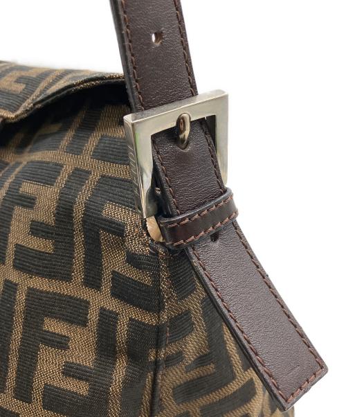 FENDI（フェンディ）FENDI (フェンディ) ズッカ マンマバケットバッグ ブラウンの古着・服飾アイテム