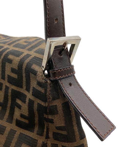 FENDI（フェンディ）FENDI (フェンディ) ズッカ マンマバケットバッグ ブラウンの古着・服飾アイテム