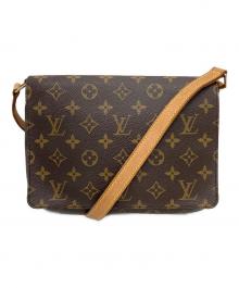 LOUIS VUITTON（ルイ ヴィトン）の古着「モノグラム　ミュゼットタンゴ ショートストラップ　ショルダーバッグ」｜ブラウン