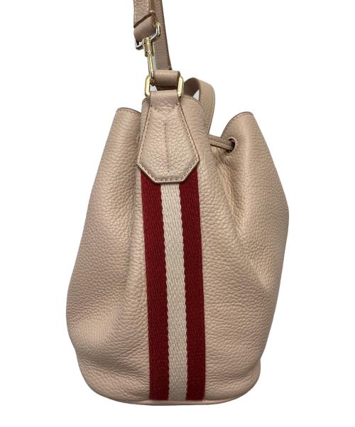 BALLY（バリー）BALLY (バリー) 2WAYバッグ ピンク×レッドの古着・服飾アイテム