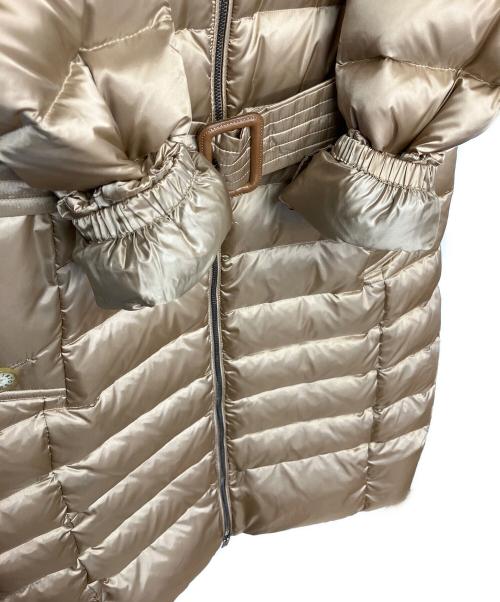 MACKINTOSH LONDON（マッキントッシュ ロンドン）MACKINTOSH LONDON (マッキントッシュ ロンドン) ダウンコート ブラウン サイズ:38の古着・服飾アイテム