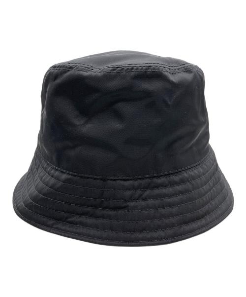 PRADA（プラダ）PRADA (プラダ) Re-Nylonバケットハット ブラック サイズ:Sの古着・服飾アイテム
