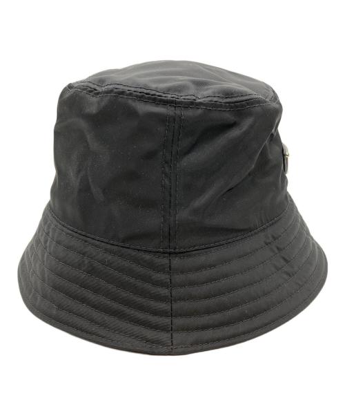 PRADA（プラダ）PRADA (プラダ) Re-Nylonバケットハット ブラック サイズ:Sの古着・服飾アイテム