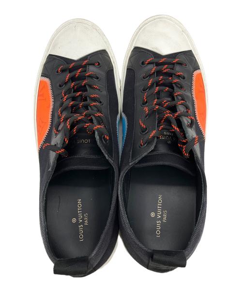 LOUIS VUITTON（ルイ ヴィトン）LOUIS VUITTON (ルイ ヴィトン) GO0220　スニーカー ブラック サイズ:26cmの古着・服飾アイテム