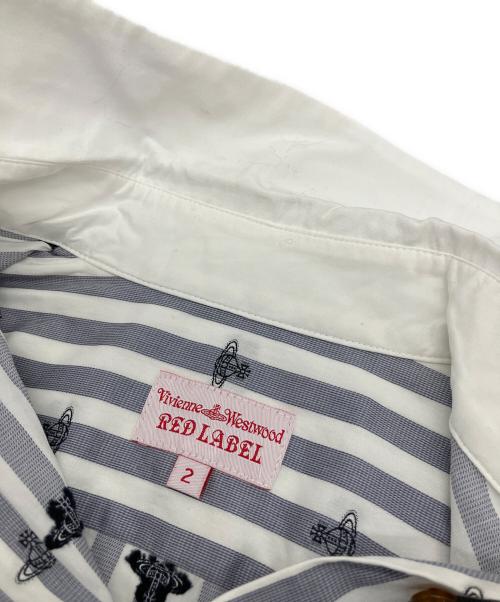 Vivienne Westwood RED LABEL（ヴィヴィアンウエストウッドレッドレーベル）Vivienne Westwood RED LABEL (ヴィヴィアンウエストウッドレッドレーベル) 長袖シャツ ホワイト サイズ:2の古着・服飾アイテム