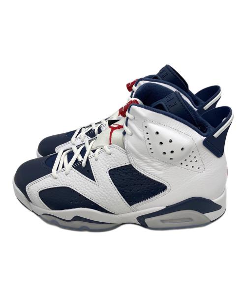 NIKE（ナイキ）NIKE (ナイキ) ハイカットスニーカー ホワイト×ブルー サイズ:27cmの古着・服飾アイテム