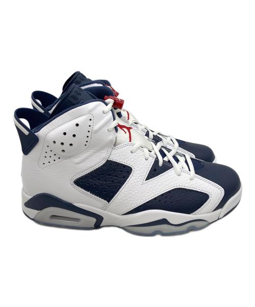 NIKE（ナイキ）NIKE (ナイキ) ハイカットスニーカー ホワイト×ブルー サイズ:27cmの古着・服飾アイテム