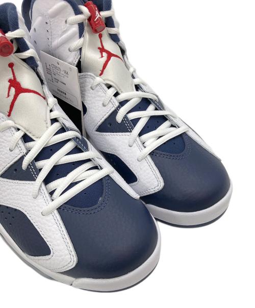 NIKE（ナイキ）NIKE (ナイキ) ハイカットスニーカー ホワイト×ブルー サイズ:27cmの古着・服飾アイテム