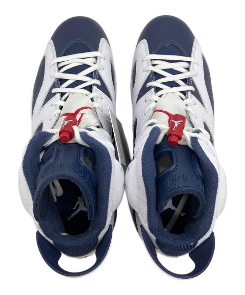 NIKE（ナイキ）NIKE (ナイキ) ハイカットスニーカー ホワイト×ブルー サイズ:27cmの古着・服飾アイテム