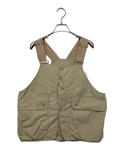 BEAMS（ビームス）BEAMS (ビームス) ナイロンハンティングベスト ベージュ サイズ:FREE 未使用品の古着・服飾アイテム