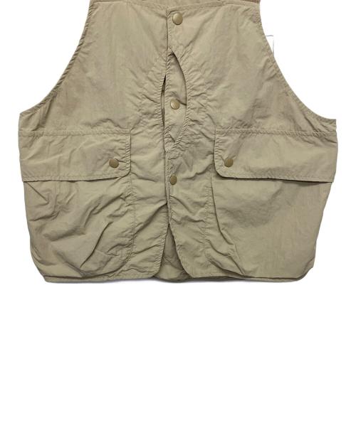 BEAMS（ビームス）BEAMS (ビームス) ナイロンハンティングベスト ベージュ サイズ:FREE 未使用品の古着・服飾アイテム
