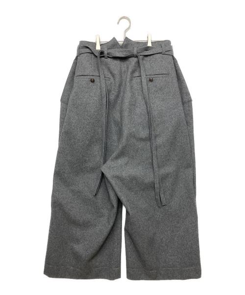 UTGY（UTGY）UTGY (UTGY) ウールパンツ グレー サイズ:3の古着・服飾アイテム