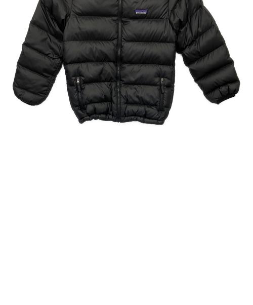 Patagonia（パタゴニア）Patagonia (パタゴニア) ボーイズ ハイロフト ダウン セーター フーディ ブラック サイズ:Sの古着・服飾アイテム