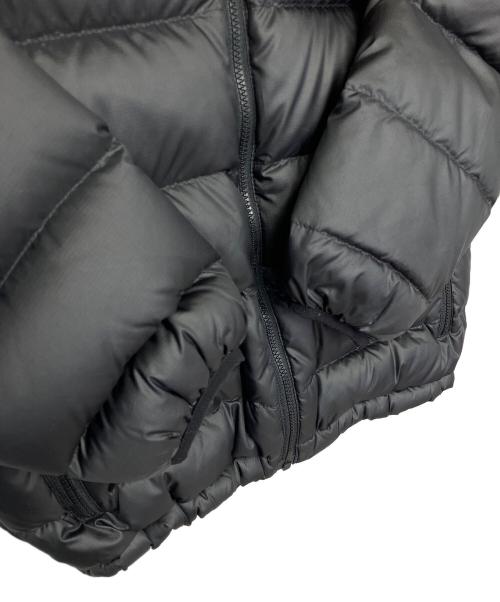 Patagonia（パタゴニア）Patagonia (パタゴニア) ボーイズ ハイロフト ダウン セーター フーディ ブラック サイズ:Sの古着・服飾アイテム