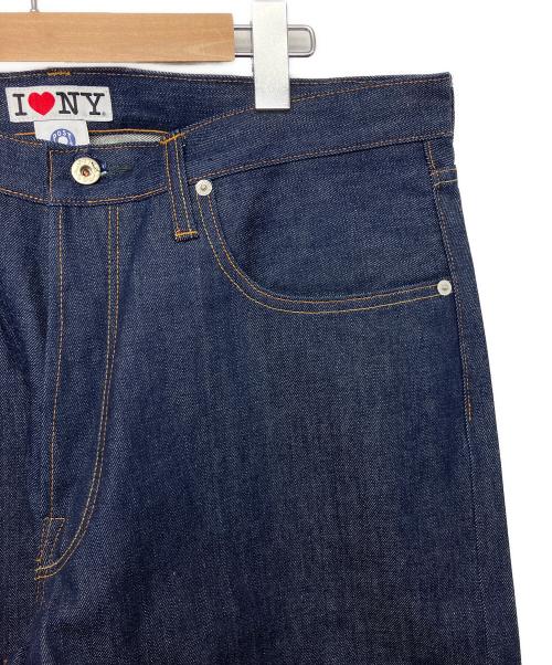 POST O'ALLS（ポストオーバーオールズ）POST O'ALLS (ポストオーバーオールズ) I love NY (アイラブニューヨーク) デニムパンツ SHIPS別注 インディゴ サイズ:XL 未使用品の古着・服飾アイテム