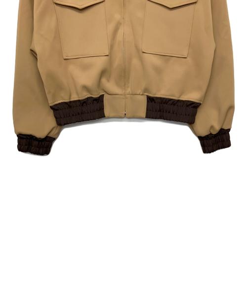 AGNOST（AGNOST）AGNOST (AGNOST) ジップジャケット ベージュ サイズ:38の古着・服飾アイテム