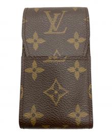 LOUIS VUITTON（ルイ ヴィトン）の古着「モノグラム　エテュイ・シガレット　シガレットケース」｜ブラウン