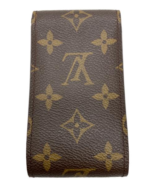 LOUIS VUITTON（ルイ ヴィトン）LOUIS VUITTON (ルイ ヴィトン) モノグラム　エテュイ・シガレット　シガレットケース ブラウンの古着・服飾アイテム