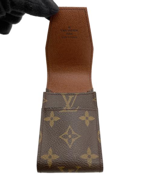 LOUIS VUITTON（ルイ ヴィトン）LOUIS VUITTON (ルイ ヴィトン) モノグラム　エテュイ・シガレット　シガレットケース ブラウンの古着・服飾アイテム