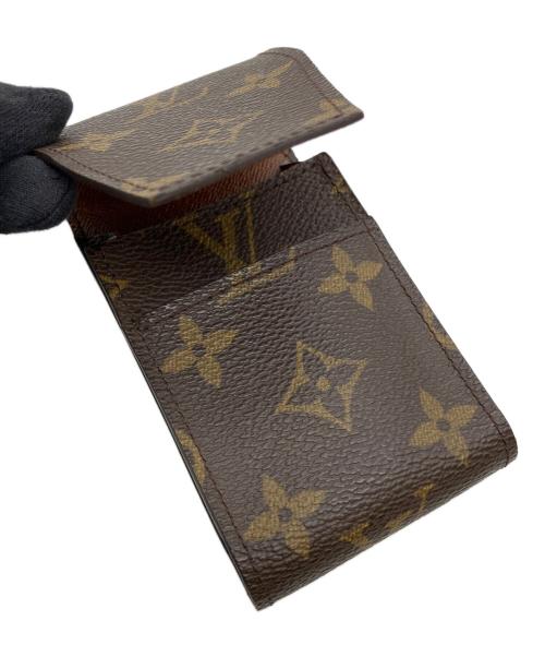 LOUIS VUITTON（ルイ ヴィトン）LOUIS VUITTON (ルイ ヴィトン) モノグラム　エテュイ・シガレット　シガレットケース ブラウンの古着・服飾アイテム