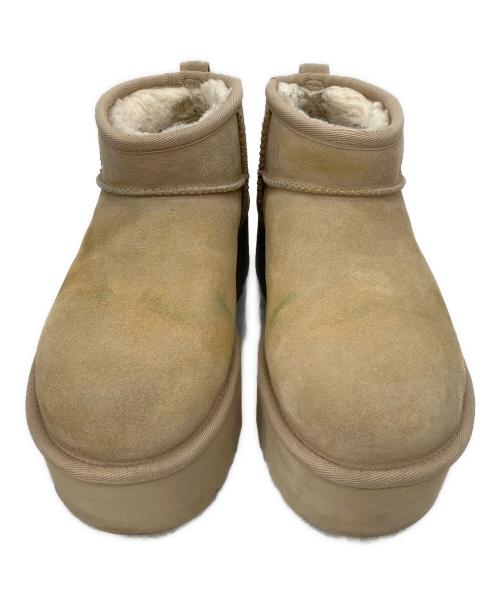 UGG（アグ）UGG (アグ) Classic Ultra Mini Platform ベージュ サイズ:23cmの古着・服飾アイテム