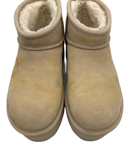 UGG（アグ）UGG (アグ) Classic Ultra Mini Platform ベージュ サイズ:23cmの古着・服飾アイテム