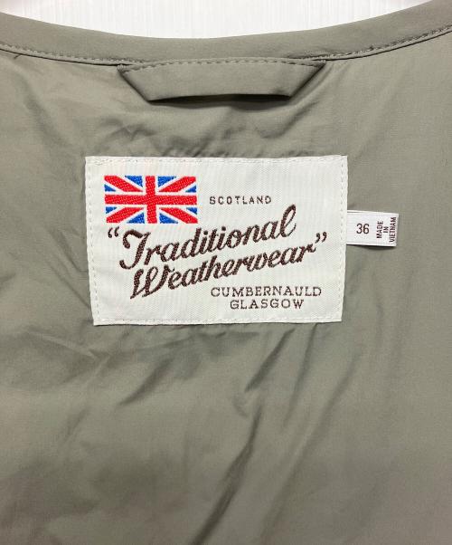 Traditional Weatherwear（トラディショナルウェザーウェア）Traditional Weatherwear (トラディショナルウェザーウェア) ダウンジャケット グレー サイズ:36の古着・服飾アイテム