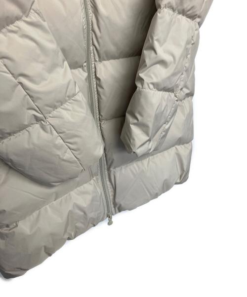 Pyrenex（ピレネックス）Pyrenex (ピレネックス) ノーカラーダウンコート ベージュ サイズ:36の古着・服飾アイテム