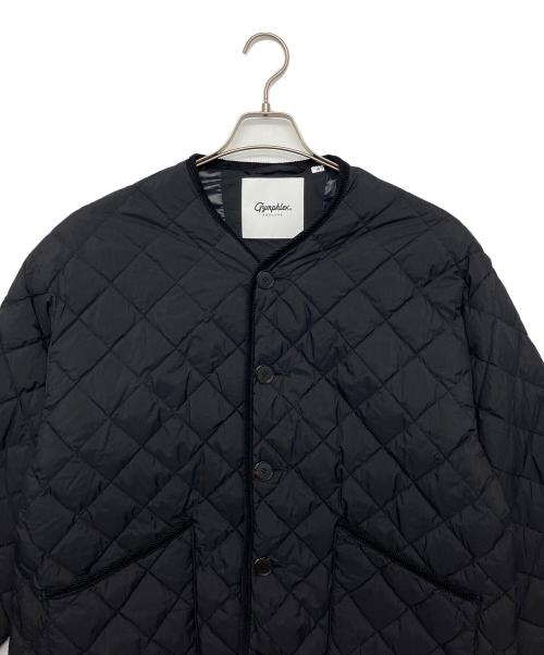 Gymphlex（ジムフレックス）Gymphlex (ジムフレックス) キルティングコート ブラック サイズ:14の古着・服飾アイテム