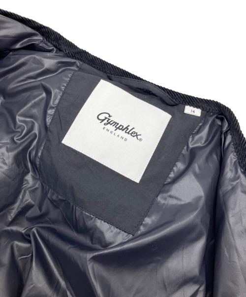 Gymphlex（ジムフレックス）Gymphlex (ジムフレックス) キルティングコート ブラック サイズ:14の古着・服飾アイテム