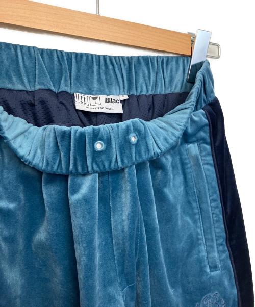 BlackEyePatch（ブラックアイパッチ）BlackEyePatch (ブラックアイパッチ) ベロアパンツ スカイブルー サイズ:Sの古着・服飾アイテム